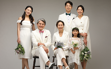 화이트정장 컨셉